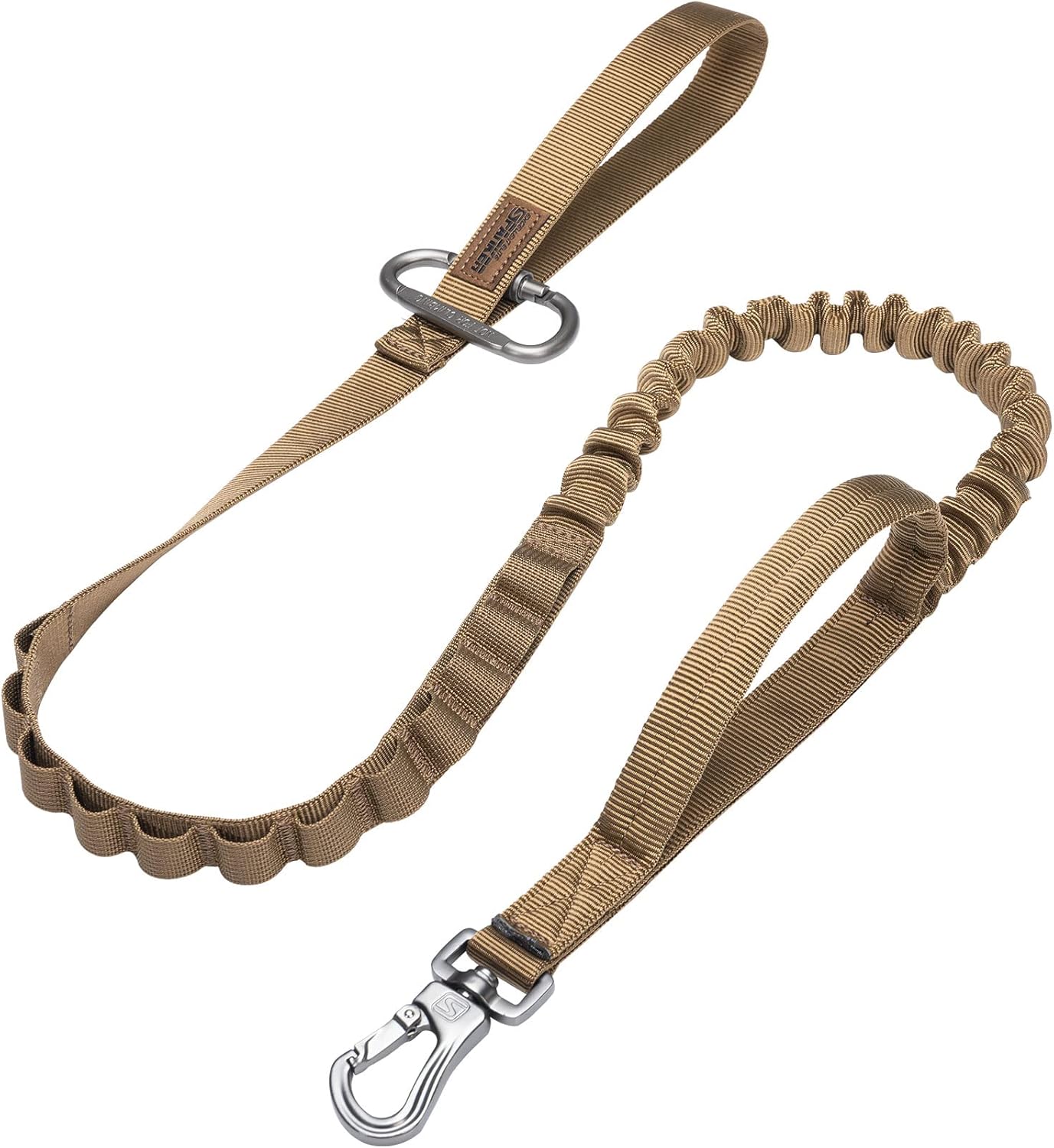 Excellent Elite Spanker Tactical Bungee Dog Leash (Ranger Green)