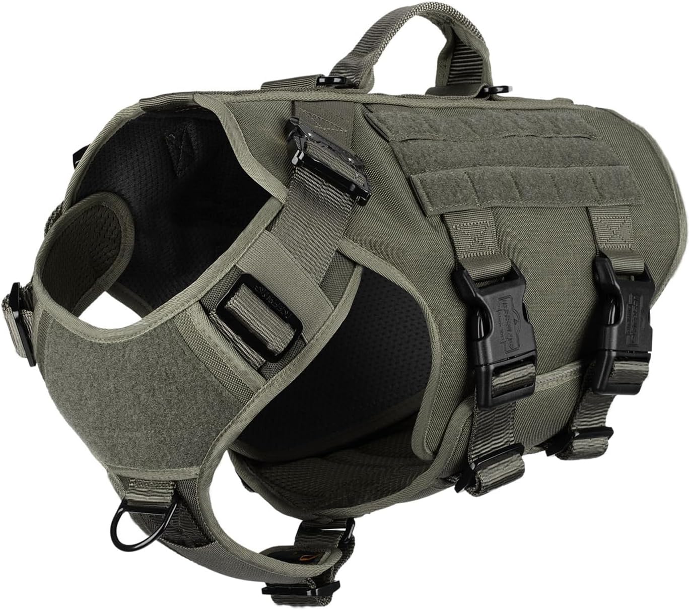ICEFANG GN3 Tactical Dog Harness with 6X Buckle