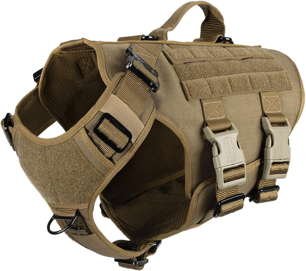 ICEFANG GN3 Tactical Dog Harness with 6X Buckle