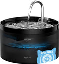 Triple filtration system 67oz cat water dispenser