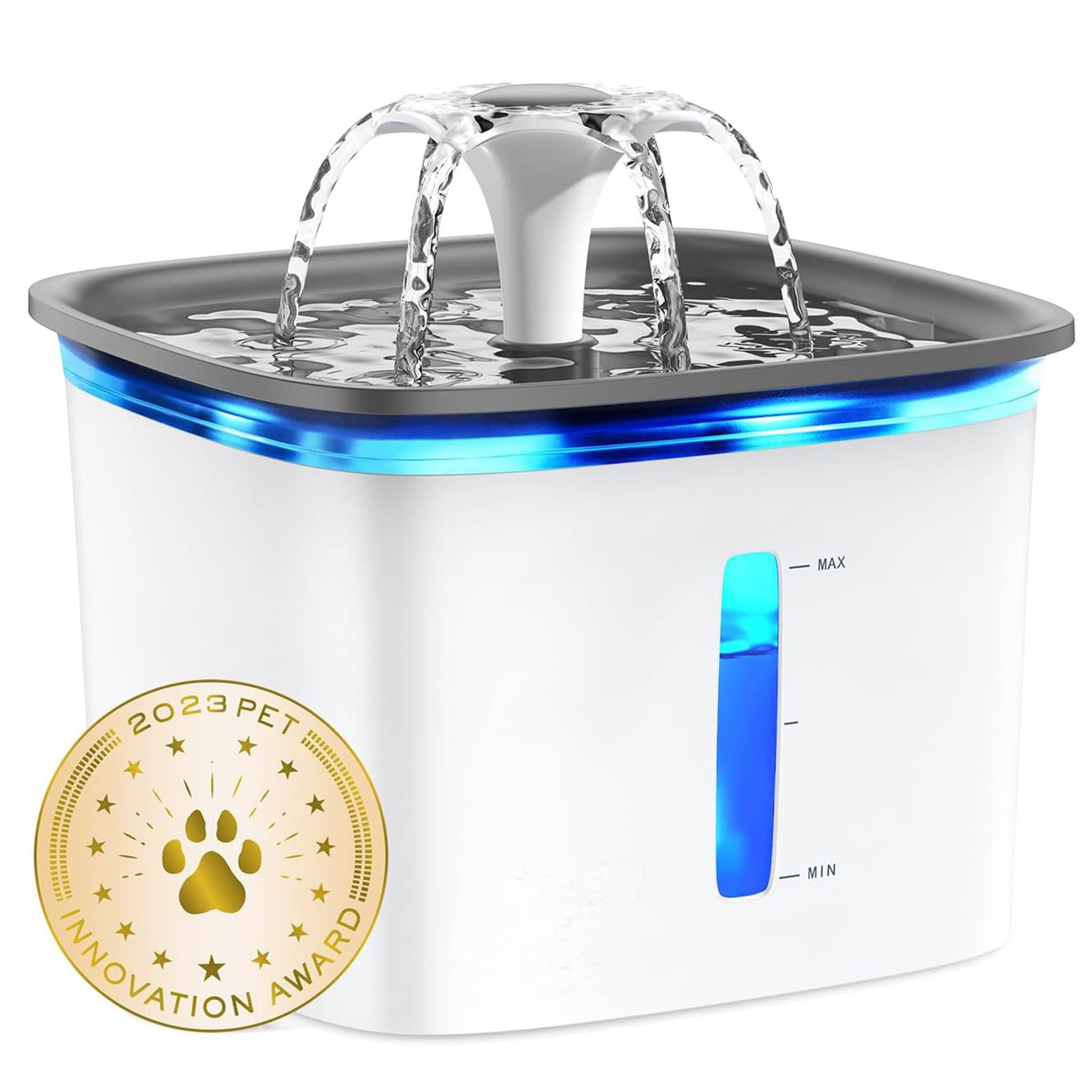 2.8L pet water fountain grey innovation award
