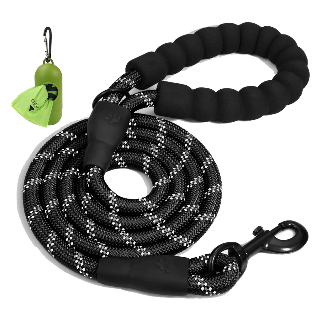 Dog Leash 6 FT with Comfortable Padded Handle