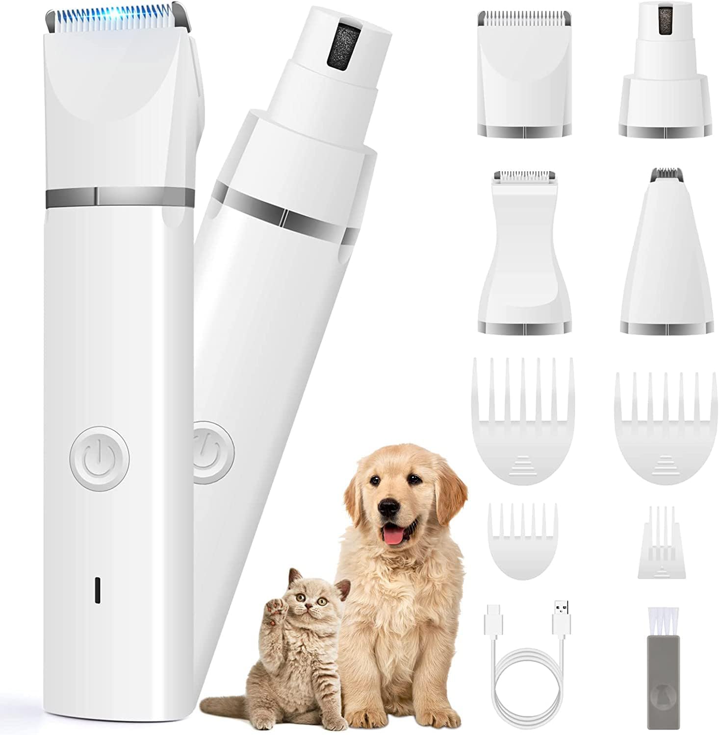 Dog Clippers Grooming Kit Hair Clipper-Low Noise