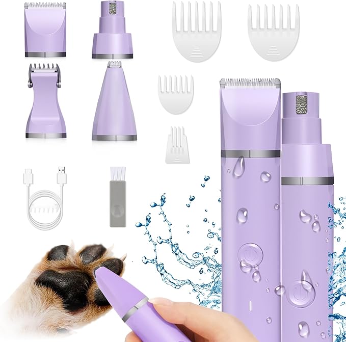 Dog Clippers Grooming Kit Hair Clipper-Low Noise