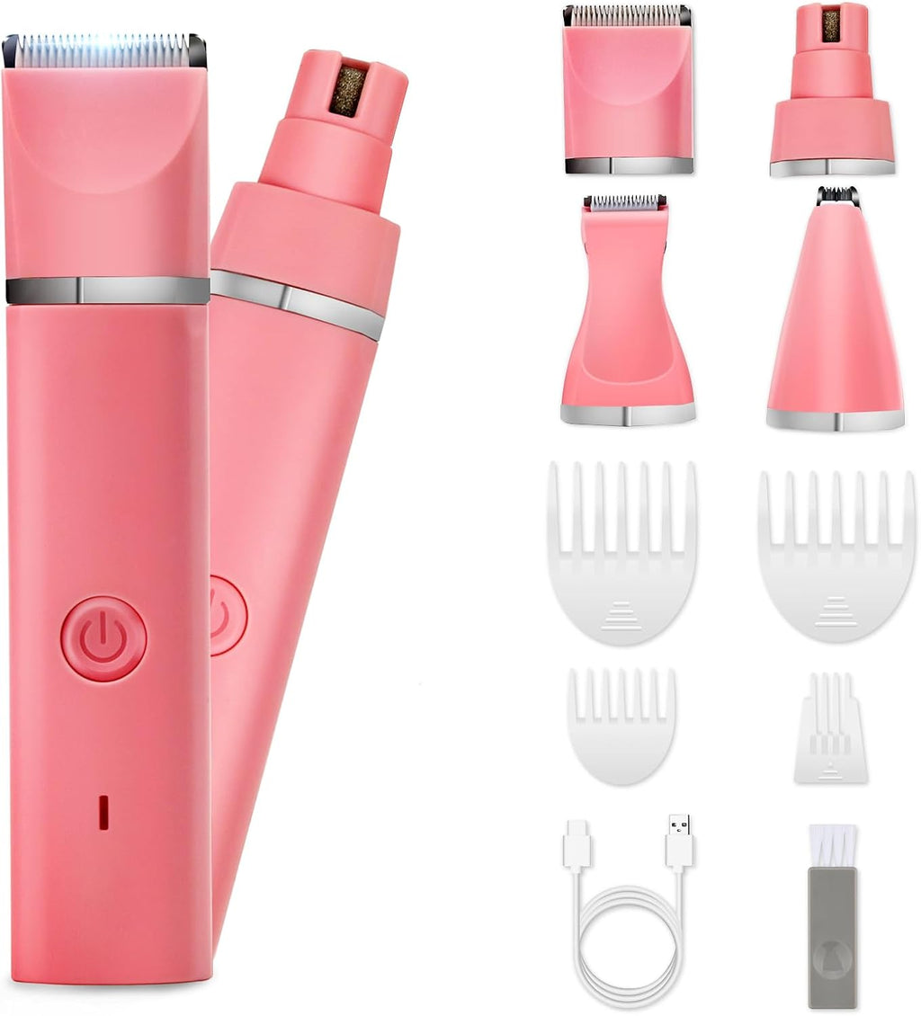 Dog Clippers Grooming Kit Hair Clipper-Low Noise